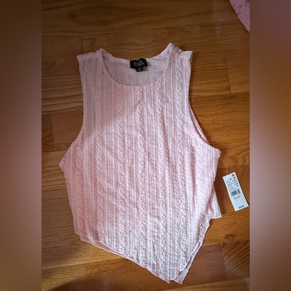 Pacsun Pink Sleeveless Top